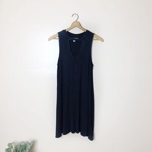 [American Eagle] Dark Navy Sleeveless Swing Dress